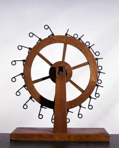 Leonardo da Vincin (Leonardo da Vinci) Perpetual Motion - Leonardo da Vincin tieteen ja tekniikan museo, Milano.