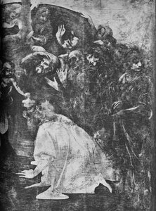 Adoration of the Magi - Oikea alaosa, c1481 1945 tekijältä Leonardo da Vinci