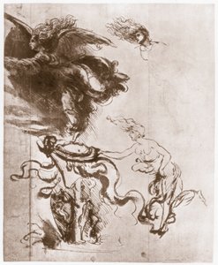 Fortunan allegoria, c1483 tekijältä Leonardo da Vinci