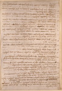 Arundel 263, f.154v, Leonardo da Vincin muistiinpanot Codex Arundelista (kynä ja muste paperille) tekijältä Leonardo da Vinci