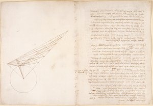 Arundel 263, f.46v, f.57 Optiikkakaavio, Alhazenin ongelma, 