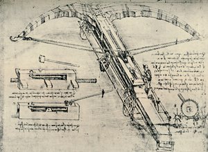 Ballista, 1928 tekijältä Leonardo da Vinci