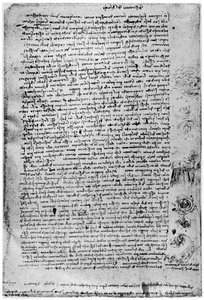 Kuvaus suuresta tulvasta, 1400-luvun loppu tai 1500-luvun alku 1954 tekijältä Leonardo da Vinci