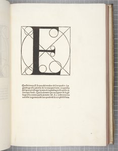 Divine Proportion, kirjoittanut Luca Pacioli tekijältä Leonardo da Vinci