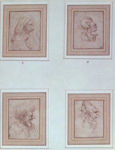 Neljä karikatyyriä tekijältä Leonardo da Vinci