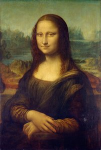 Saksan kieli:  Mona Lisa Mona Lisa tekijältä Leonardo da Vinci