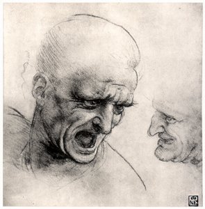 Warriors-päämiehet, 1503-1505 tekijältä Leonardo da Vinci