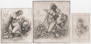 Leda ja joutsen, c1504-1506 tekijältä Leonardo da Vinci