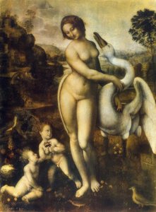 Leda mit dem Schwan tekijältä Leonardo da Vinci