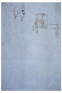 Männliches Profilbildnis tekijältä Leonardo da Vinci