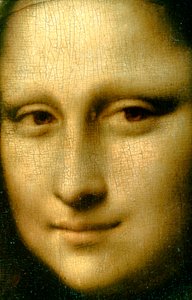Mona Lisan muotokuva yksityiskohta, 1503-1506 tekijältä Leonardo da Vinci