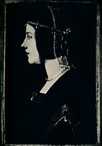 Nuoren prinsessan muotokuva, 1928 tekijältä Leonardo da Vinci