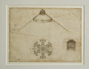 Keskuskaavahautaa koskeva hanke; kohoaminen ... tekijältä Leonardo da Vinci