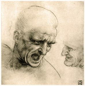 Opiskele soturin päätä varten tekijältä Leonardo da Vinci