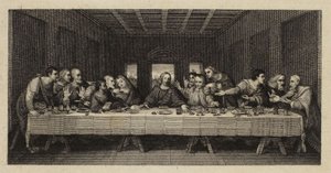 Viimeinen ehtoollinen tekijältä Leonardo da Vinci