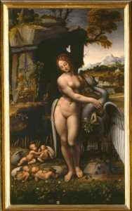 Leonardo da Vincin jälkeen; 1452-1519. tekijältä Leonardo da Vinci