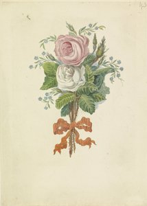 Ruusut kuninkaallisen perheen siluetteilla, 1816