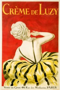 Creme de Luzy tekijältä Leonetto Cappiello