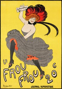 Le Frou Frou -juliste Leonetto Cappiello tekijältä Leonetto Cappiello
