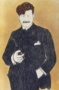 Georges Feydeaun muotokuva (Pariisi tekijältä Leonetto Cappiello