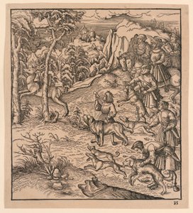 Stag Hunt, "Der Weisskunig"
