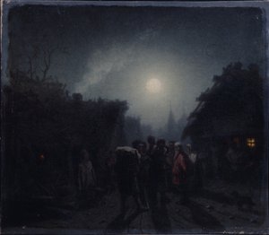 Ennen tavernaa. Yökuvaus, 1860-1870