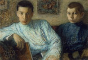 Muotokuva Boris ja Alexander Pasternakista, 1905