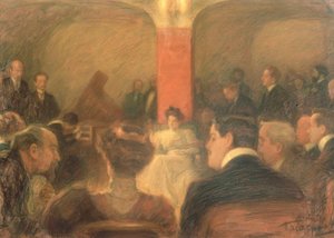Cemballisti Wanda Alexandra Landowskan (1879–1959) konsertti tekijältä Leonid Osipovic Pasternak