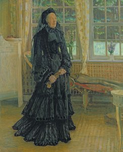 Marie Zacharias (1828-1907) Sadepäivä, 1904
