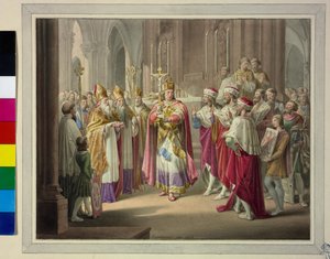 Kuninkaan valinta 1273 tekijältä Leopold Kupelwieser