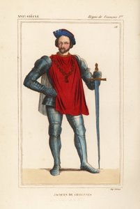 Jacques de Chabannes, Seigneur de la Palice, ranskalainen sotilasupseeri. tekijältä Leopold Massard