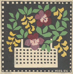 Kukkakori, 1907. tekijältä Leopoldine Kolbe