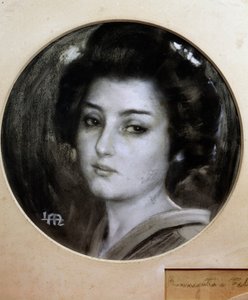 Madama Butterfly, Leopoldo Metlicovitzin (1868-1944) luonnos Giacomo Puccinin samannimiseen oopperaan tekijältä Leopoldo Metlicovitz