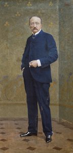 Arrigo Boiton muotokuva (öljy kankaalle) tekijältä Leopoldo Metlicovitz