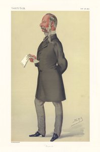 John Tenniel - muotokuva seisomassa
