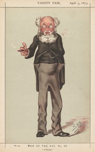Vanity Fair: Päivän miehet, nro 60, kirjailija, 1873.