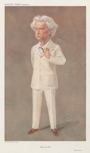 Merkin alapuolella, Mark Twain