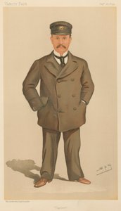 Vanity Fair: Yachting Devotees; "Vigilant", herra George Jay Gould, 27. syyskuuta 1894