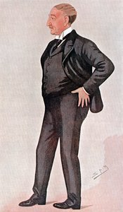 Cecil Rhodes, brittiläinen eteläafrikkalainen, rahoittaja, valtiomies ja imperiumin rakentaja, 1891 tekijältä Leslie Matthew Ward