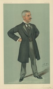 Eversti Francis Reginald Wingate, Madhin leirissä, 9. syyskuuta 1897, Vanity Fair -sarjakuva tekijältä Leslie Matthew Ward