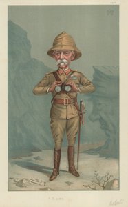 Field Marsalkka Lord Roberts, Bobs, 21. kesäkuuta 1900, Vanity Fair -sarjakuva tekijältä Leslie Matthew Ward