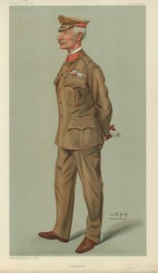 Kenraali Sir George Stuart White, Ladysmith, 14. kesäkuuta 1900, Vanity Fair -sarjakuva. tekijältä Leslie Matthew Ward