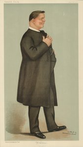 James Edward Cowell Weldon, The Bishop-Designate of Calcutta, Kalkutta, 17. marraskuuta 1898, Vanity Fair -sarjakuva. tekijältä Leslie Matthew Ward