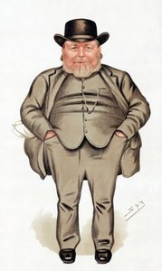 Joseph Arch 1826-1919, englantilainen maataloustyöntekijä, ammattiyhdistysaktivisti ja poliitikko, 1886 tekijältä Leslie Matthew Ward
