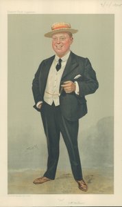 Leo Trevor, Leo, 2. marraskuuta 1905, Vanity Fair -sarjakuva. tekijältä Leslie Matthew Ward