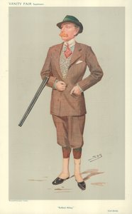 Lord John Savile, Rufford Abbey, 15. huhtikuuta 1908, Vanity Fair -sarjakuva tekijältä Leslie Matthew Ward