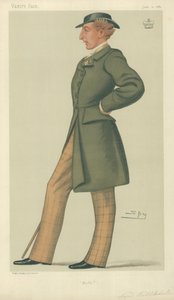 Lord Ribblesdale, Mufti, 11. kesäkuuta 1881, Vanity Fair -sarjakuva tekijältä Leslie Matthew Ward