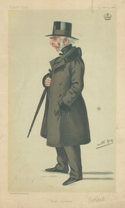 Lord Robartes, East Cornwall, 4. helmikuuta 1882, Vanity Fair -sarjakuva tekijältä Leslie Matthew Ward