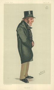 Lord Tollemache, Cheshire, 30. huhtikuuta 1881, Vanity Fair -sarjakuva tekijältä Leslie Matthew Ward