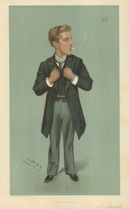 Lord Warkworth, South Kensington, 2. syyskuuta 1897, Vanity Fair -sarjakuva tekijältä Leslie Matthew Ward